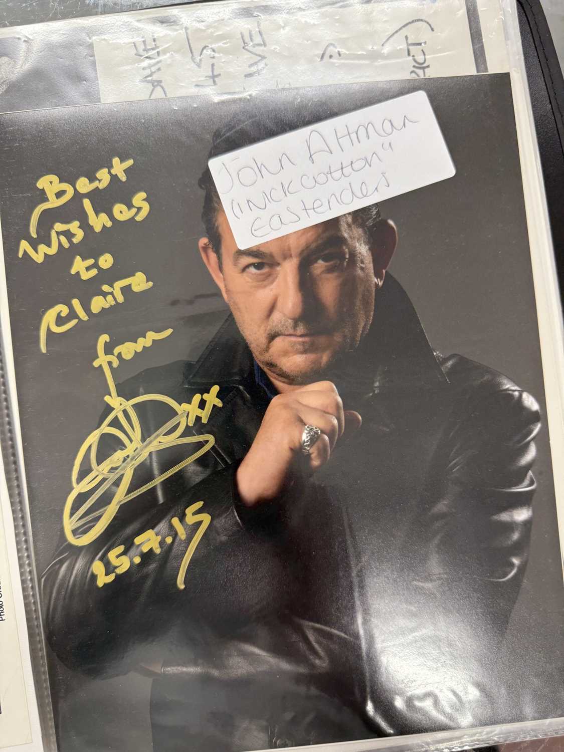 Autographs: - Image 2 of 4
