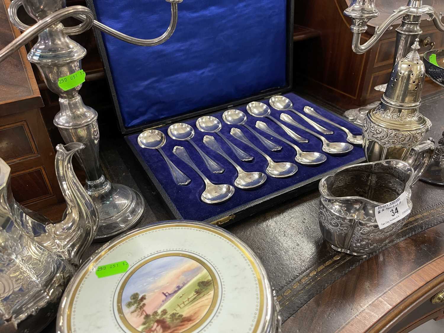 Silver Plate: - Image 2 of 4