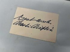 Autographs: