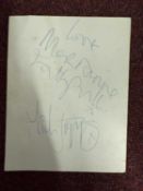 Autographs:
