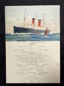 R.M.S. CARPATHIA: