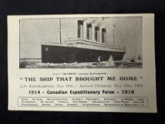 R.M.S. OLYMPIC: