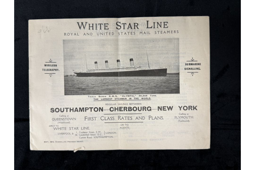 R.M.S. OLYMPIC: - Image 1 of 3