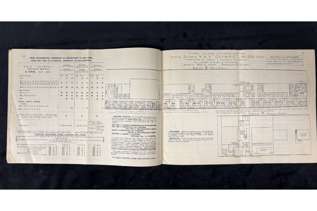 R.M.S. OLYMPIC: - Image 3 of 3