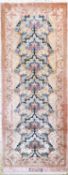 Esfahan fein'Seidengrund', Persien, signiert'Mohaghegh',um
