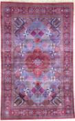Seiden Keschan(wohl Dabir), Persien, antik,um 1900, reine