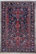 Antiker Teheran, Persien, um 1900, Wolle auf Baumwolle,