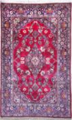 Seiden Keschan fein alt, Persien, um 1920-1930, reine