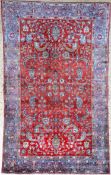 Antiker Seiden Keschan, Persien, um 1900, reine
