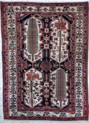 Bachtiar'Baum-Teppich', Persien, um 1920-1930, Wolle auf