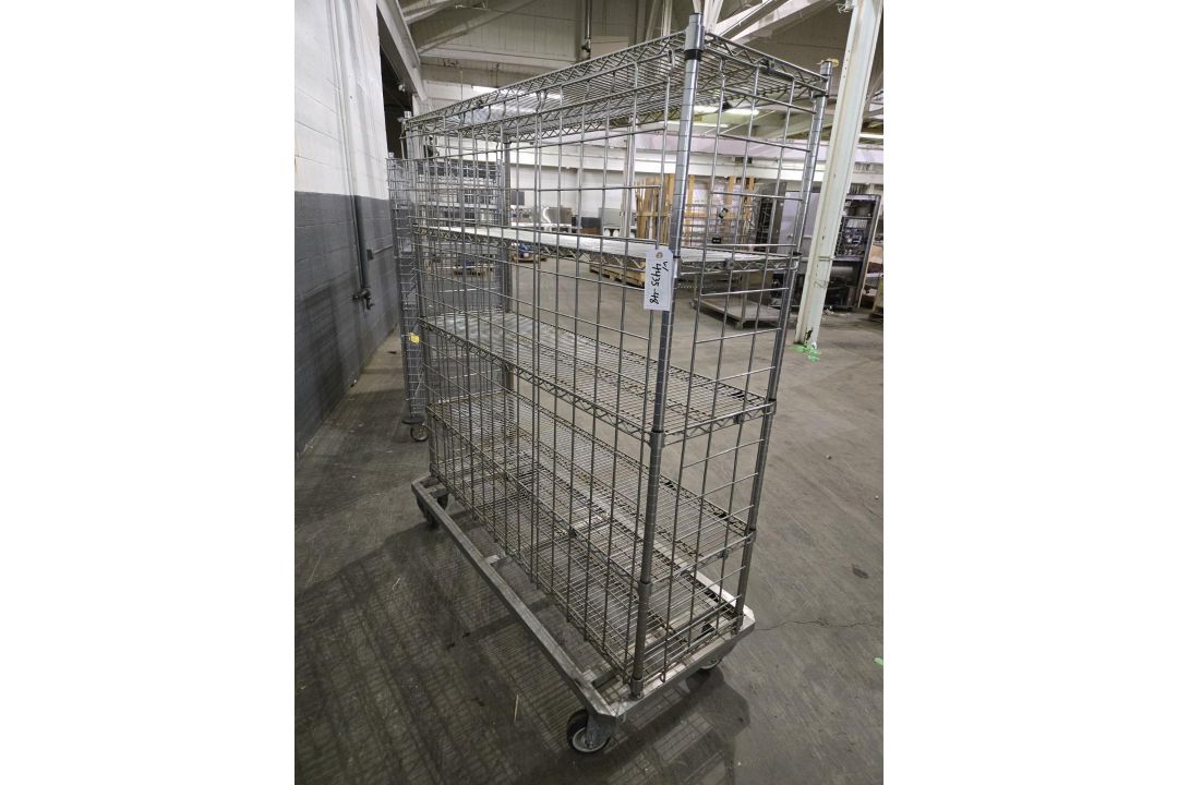 (2) Portable Steel Storage Racks - Image 3 of 7