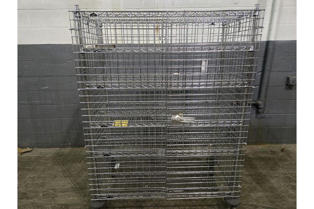 (2) Portable Steel Storage Racks - Image 4 of 7