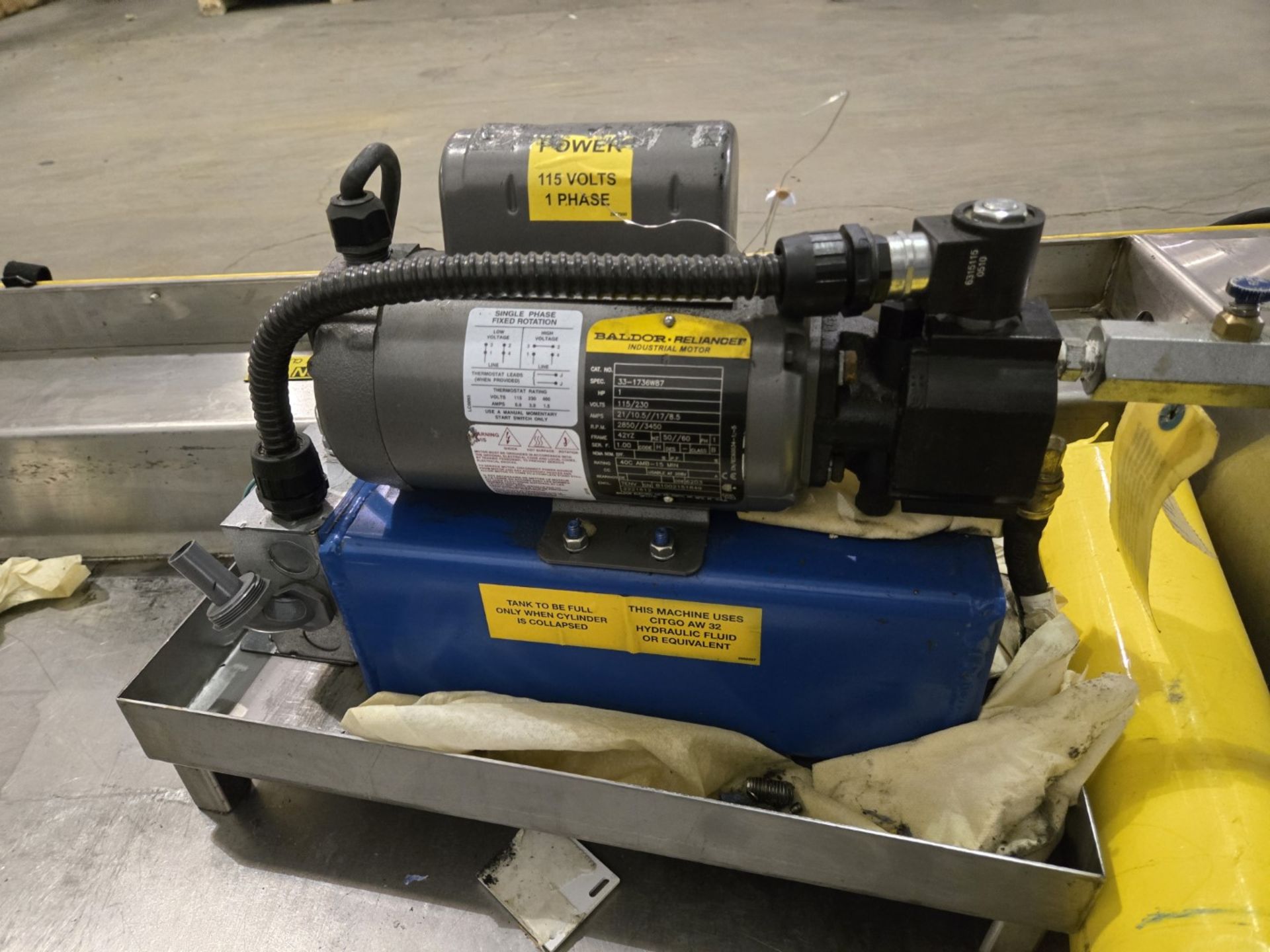 Pallet Lift, Hydraulic operation, S/S - Image 5 of 6