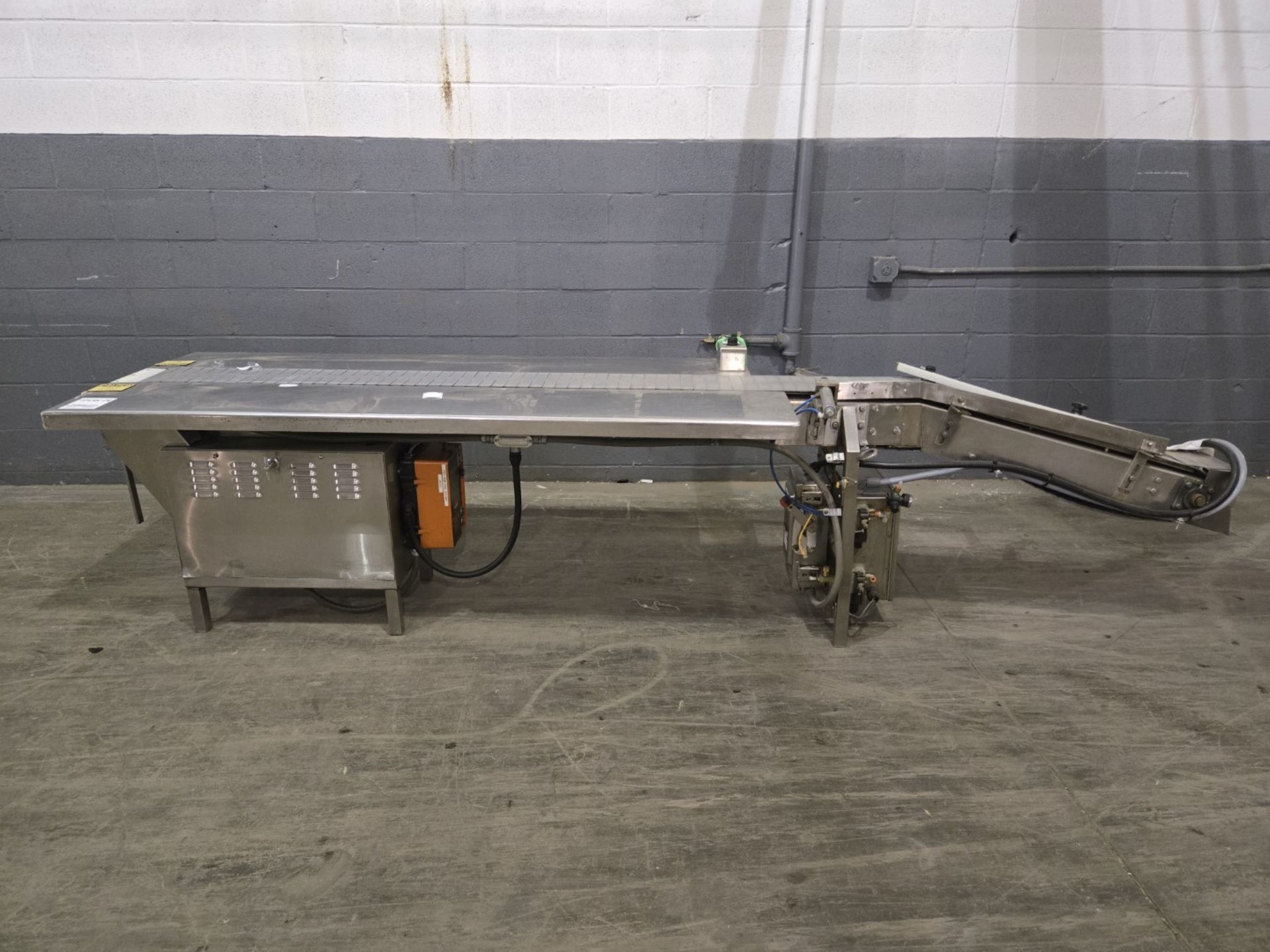 7.5" X 128" Arrowhead Packoff Conveyor