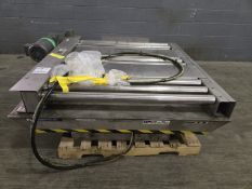 Advance Lifts Pallet Lift/Conveyor, Model MSL2-460-M, S/S