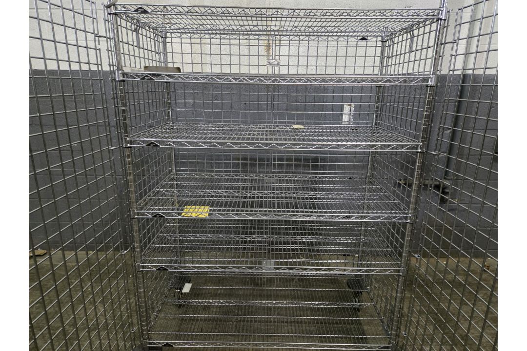 (2) Portable Steel Storage Racks - Image 5 of 7