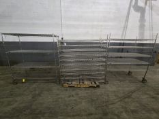 (3) Steel Storage Racks