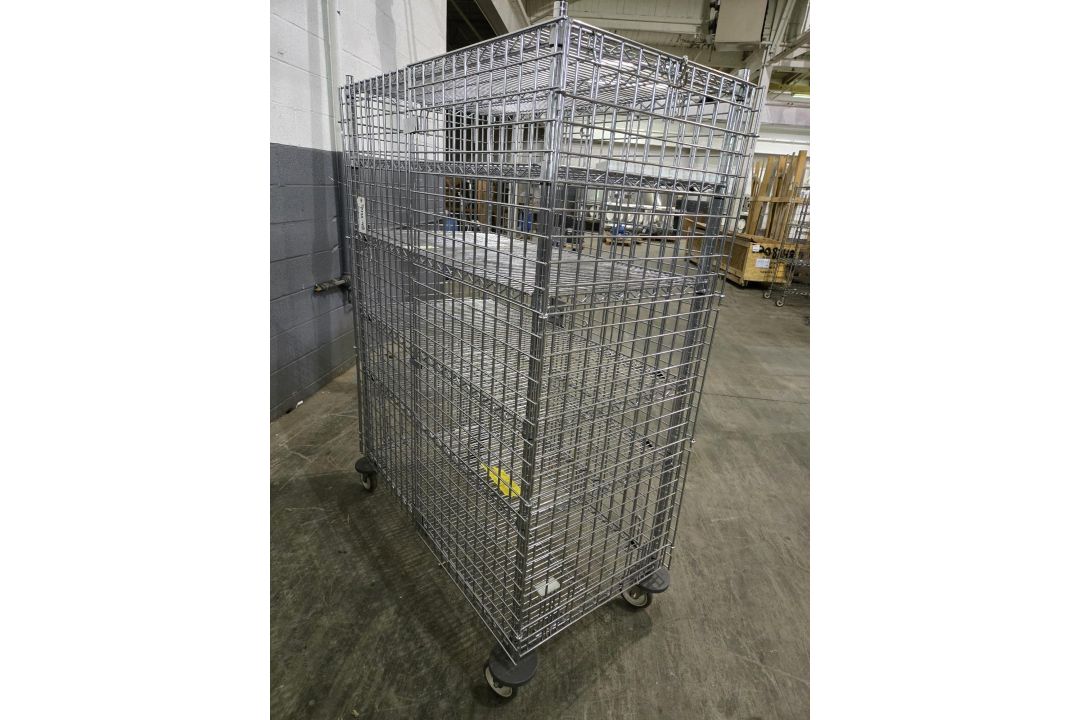 (2) Portable Steel Storage Racks - Image 7 of 7