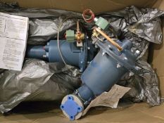 (2) Automated Diaphragm Valves, Solenoid Operated
