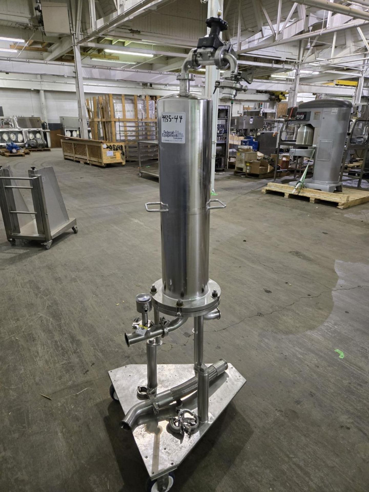 8" Filter Housing, S/S, Portable - Image 3 of 4