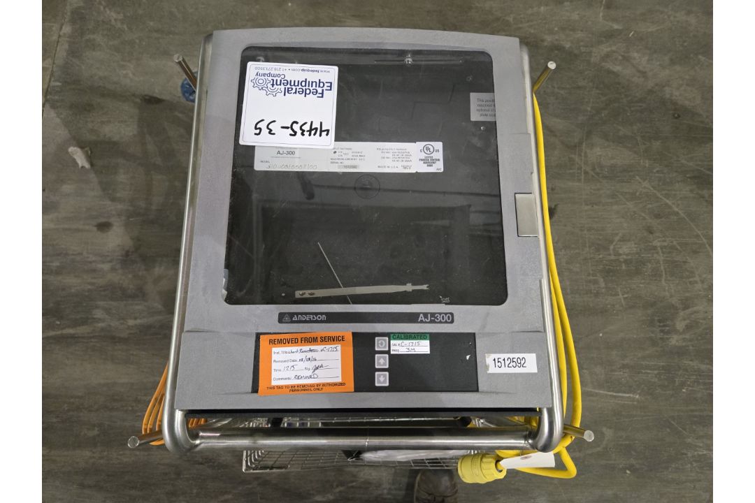 Anderson Chart Recorder, Model AJ-300, Portable - Image 3 of 7