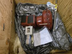 Unused GE Butterfly Valve, w/ Pneumatic Automated Valve