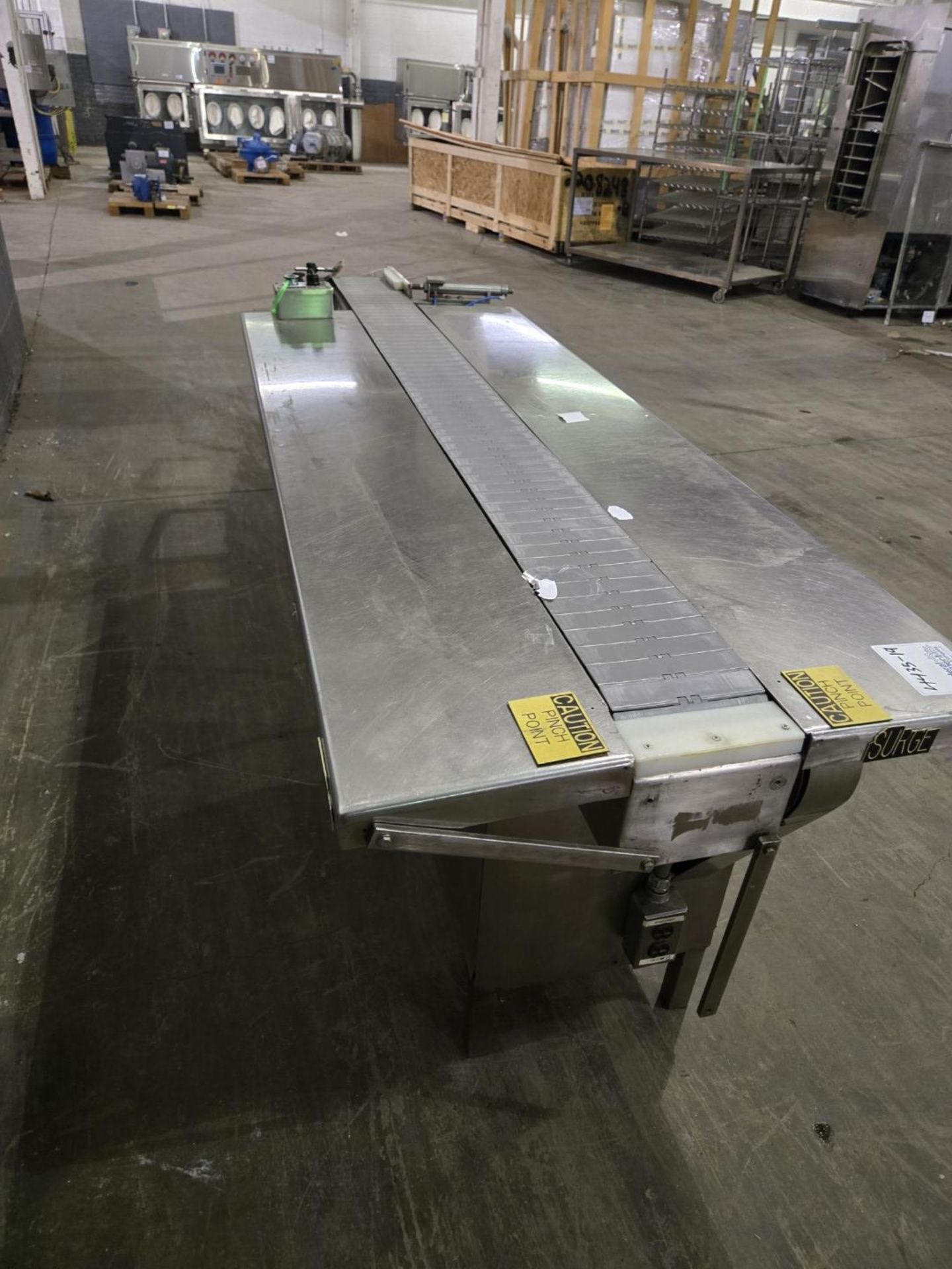 7.5" X 128" Arrowhead Packoff Conveyor - Image 3 of 7