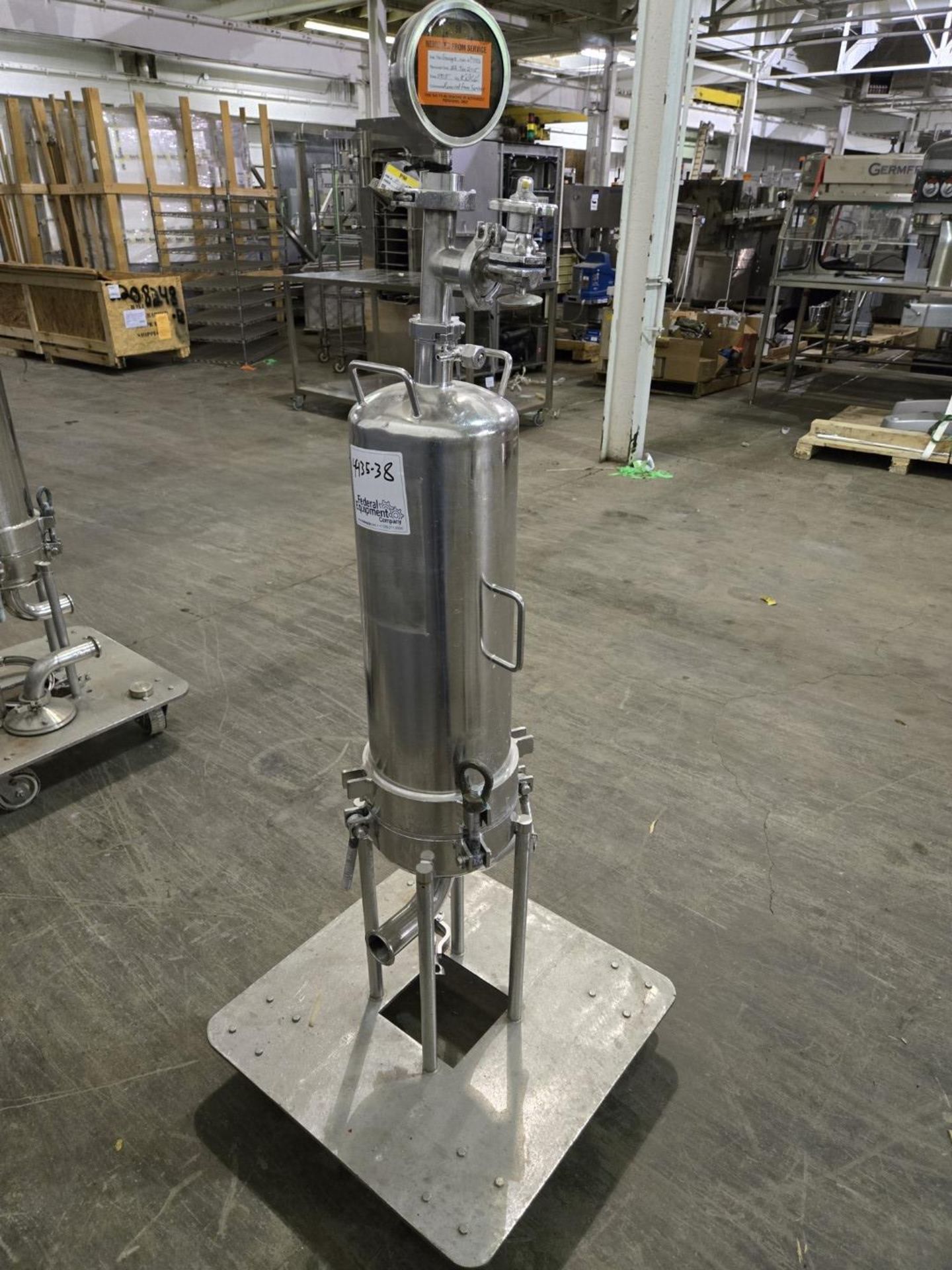 8" Filter Housing, S/S, Portable - Image 2 of 4