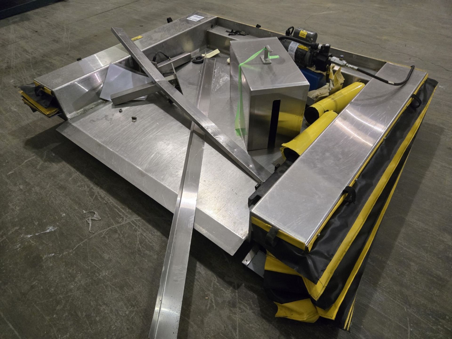 Pallet Lift, Hydraulic operation, S/S - Image 2 of 6