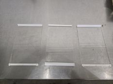 (3) Mettler-Toledo Glass Balance Panels