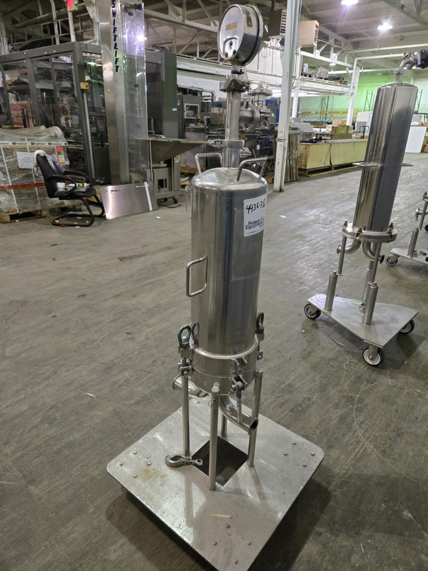 8" Filter Housing, S/S, Portable - Image 3 of 4