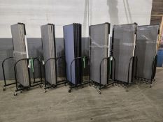 Lot of (6) Screenflex Portable Room Dividers
