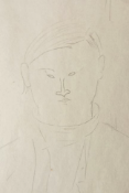 Amedeo Modigliani Pencil Drawing