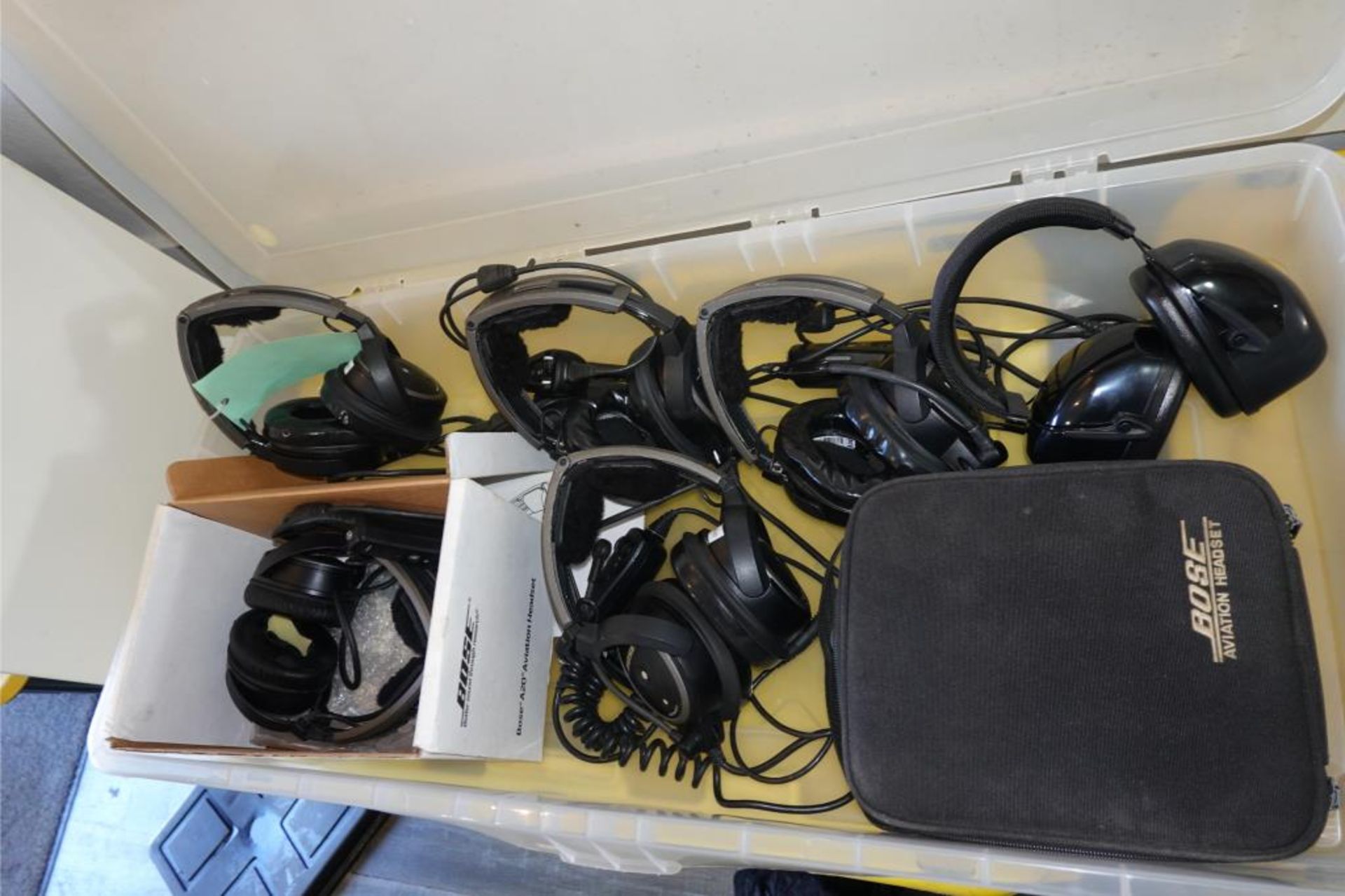 Bose Helicopter Aviation Head Sets - Image 8 of 8
