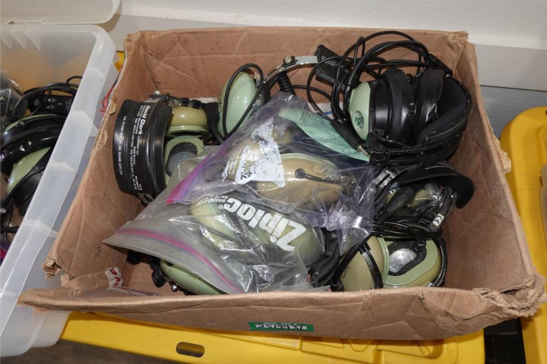 David Clark Helicopter Aviation Head Sets - Image 6 of 7