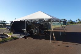 20' x 20' Industrial Shade Canopy