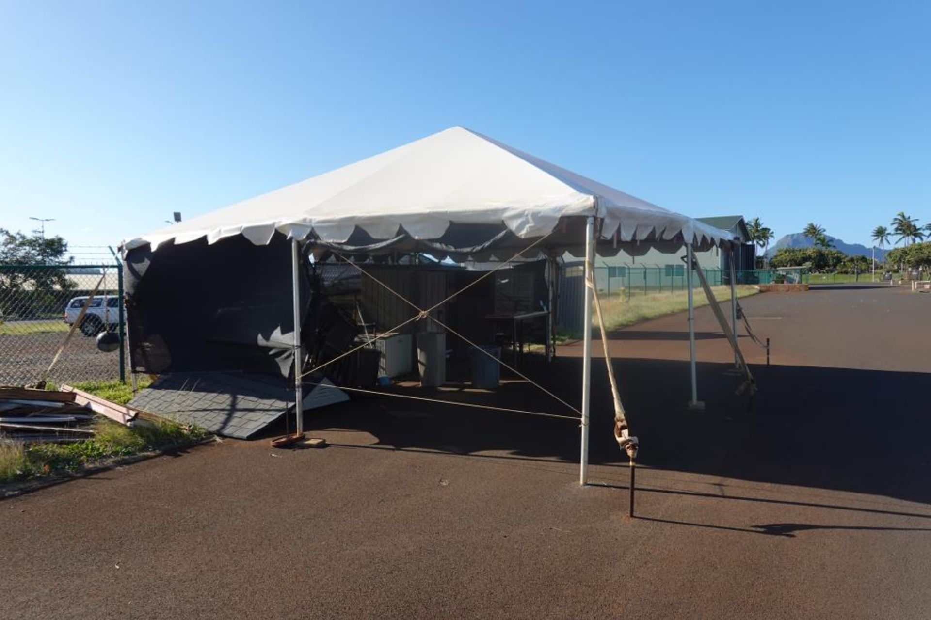 20' x 20' Industrial Shade Canopy