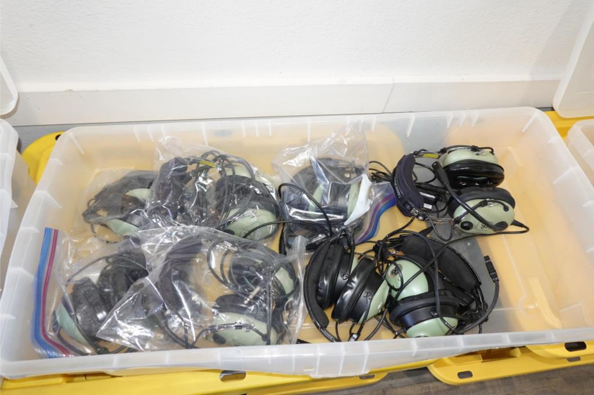 David Clark Helicopter Aviation Head Sets - Image 6 of 6
