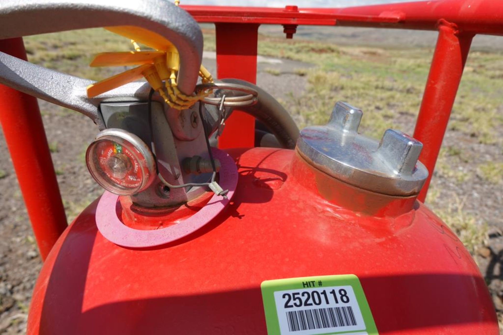 Wheeled Dry Chemical Extinguisher, 150 lb. - Image 9 of 12