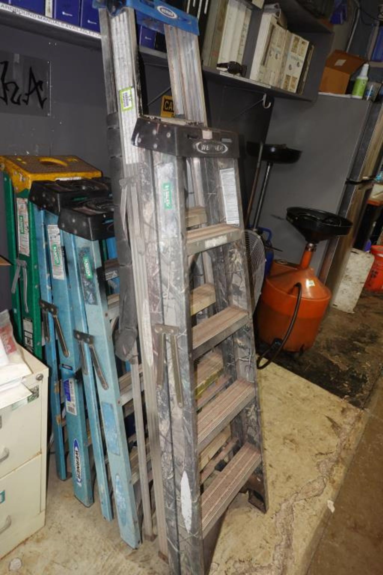 Assorted Shop Ladders - Image 2 of 6