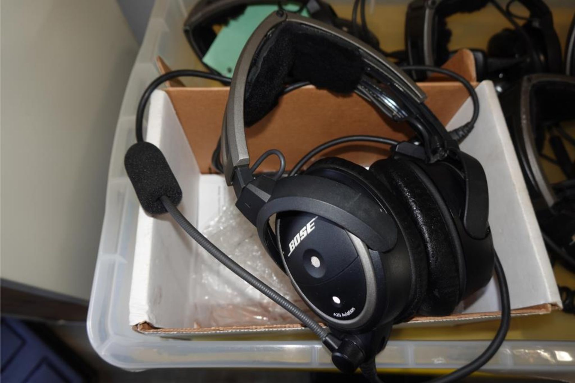 Bose Helicopter Aviation Head Sets - Image 2 of 8