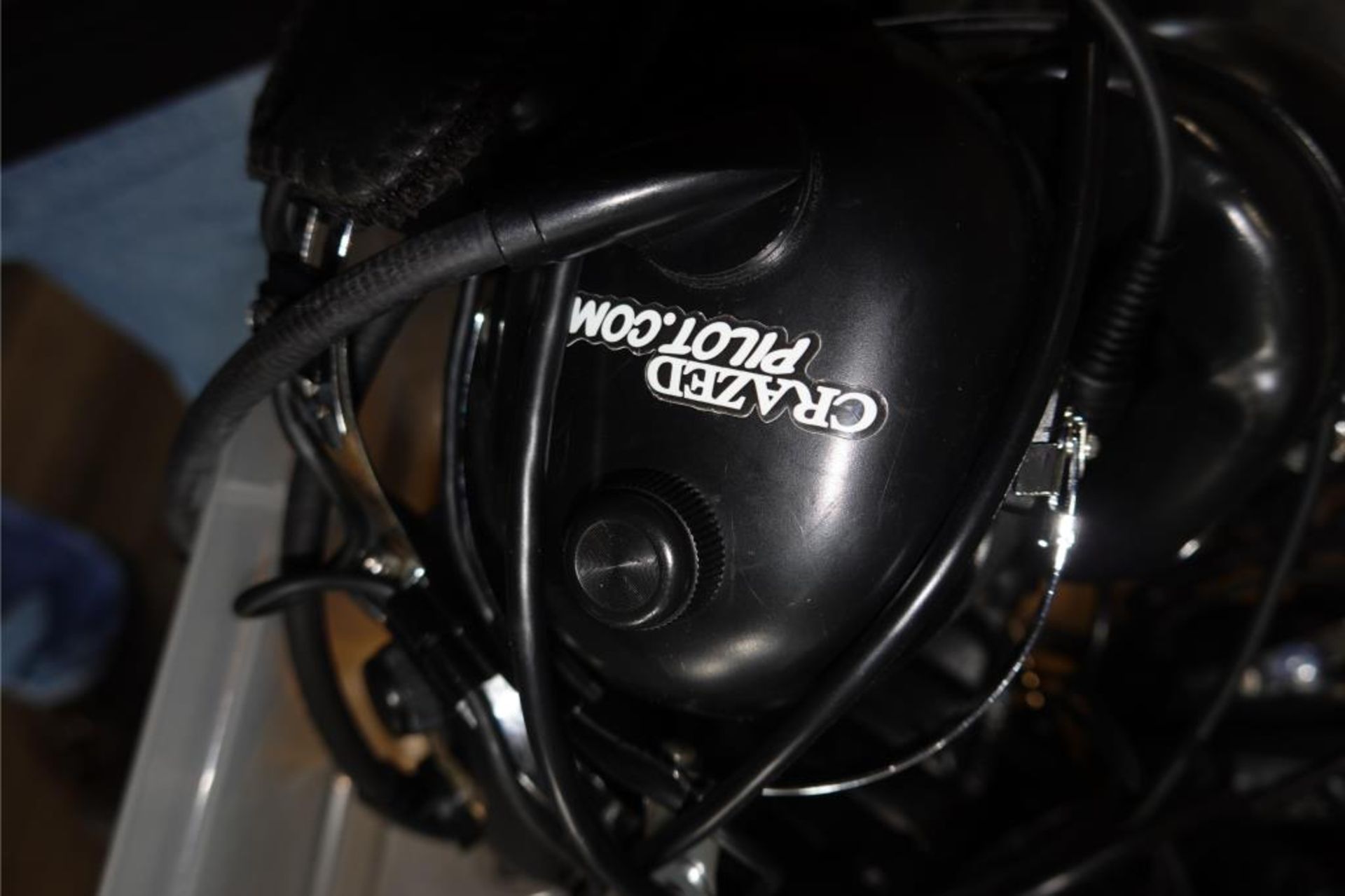 Crazed Pilot Helicopter Aviation Head Sets - Image 3 of 4