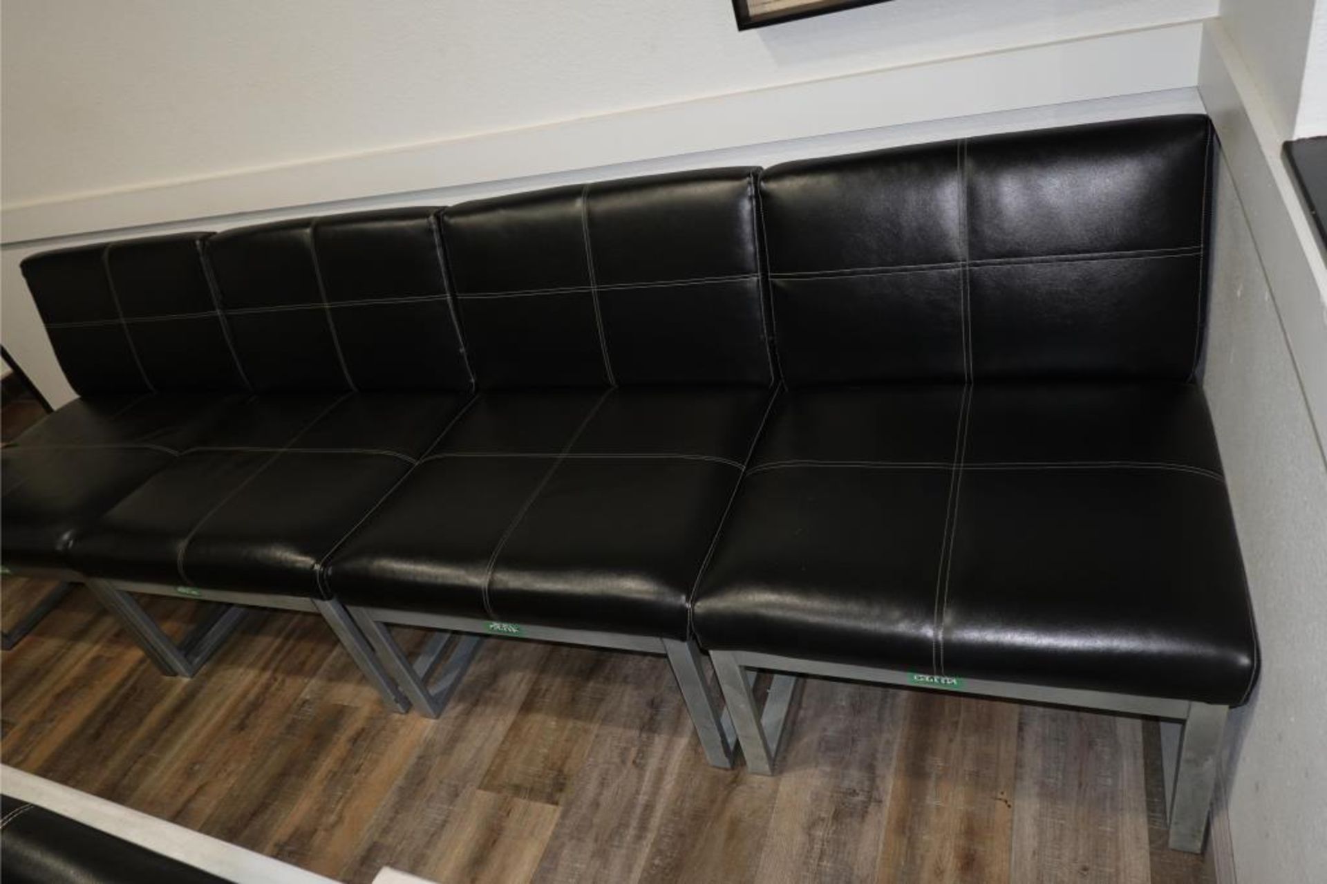 Leather Lounge Area Chairs - Image 5 of 7