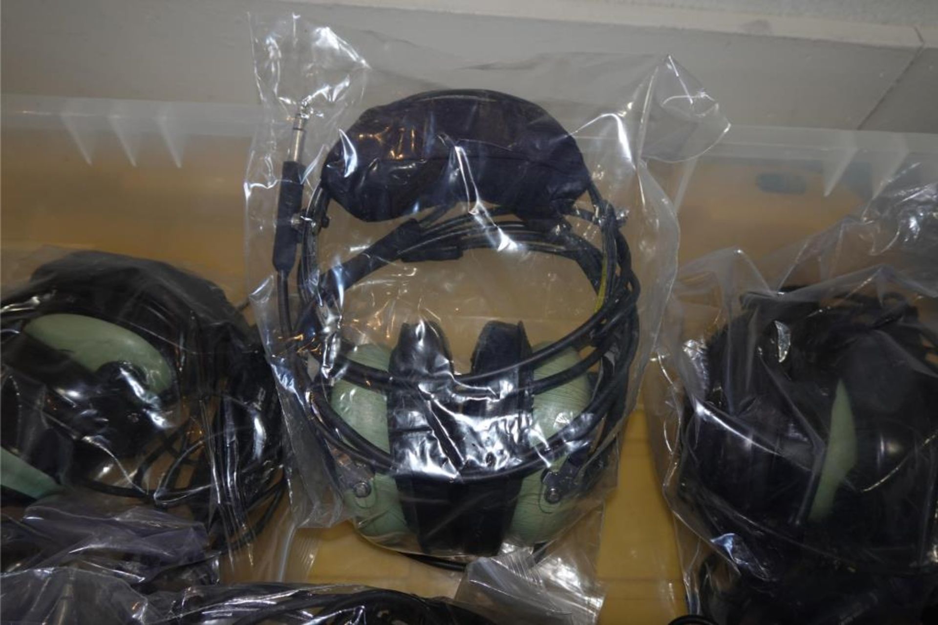 David Clark Helicopter Aviation Head Sets - Image 2 of 6