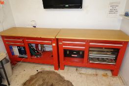 Tool Benches With Tools