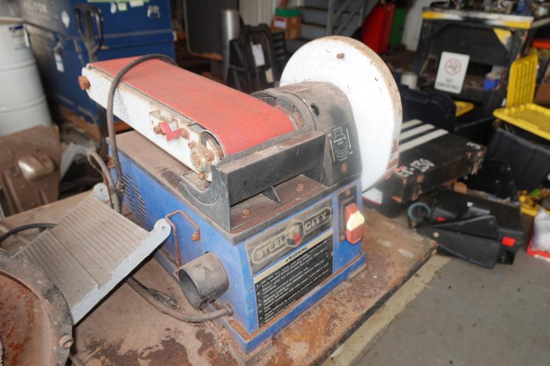 Disk/Belt Sander Combo & Grinder - Image 4 of 8