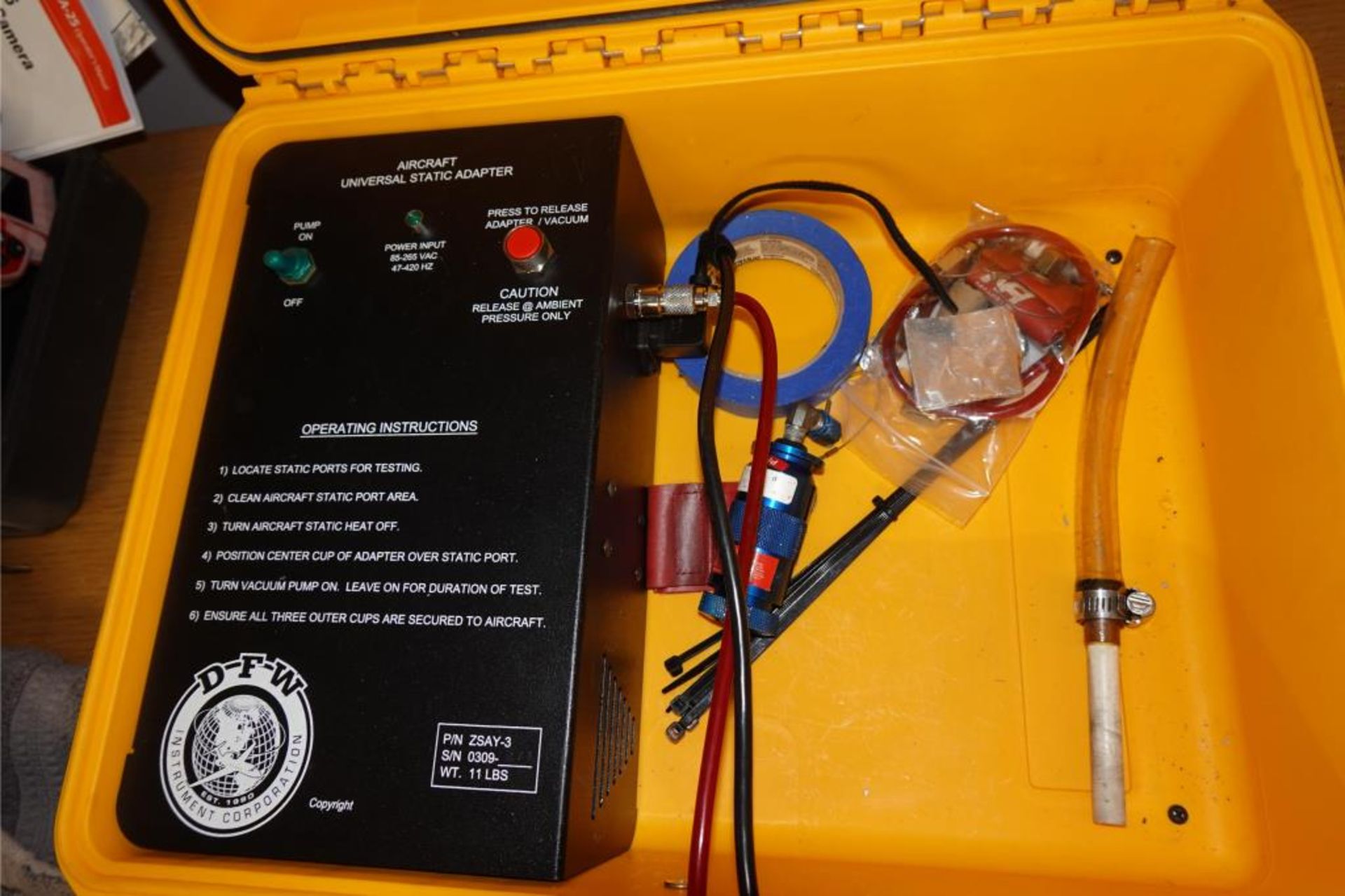 DFW Instrument Aircraft Universal Static Adaptor - Image 5 of 7