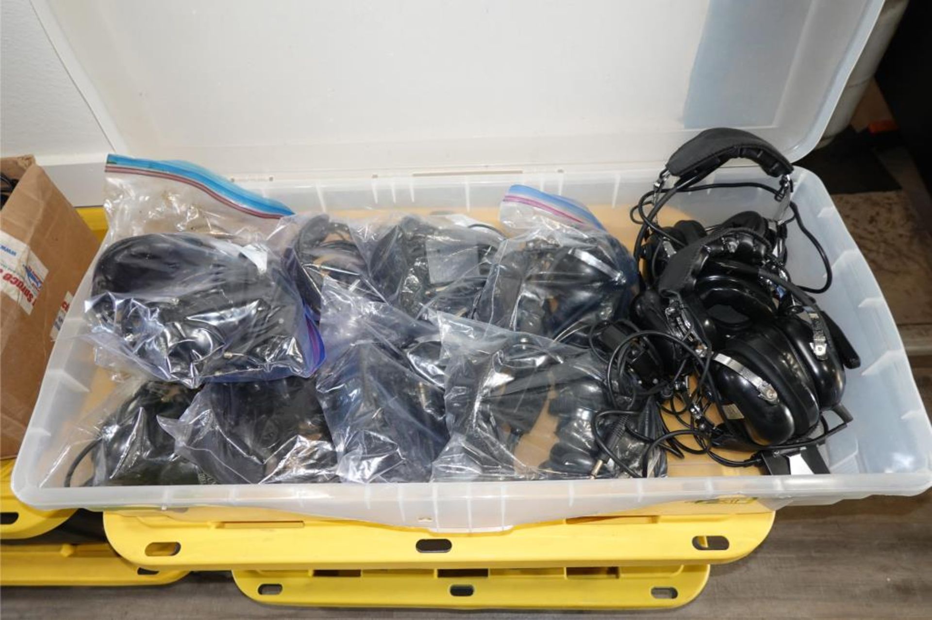 Crazed Pilot Helicopter Aviation Head Sets - Image 4 of 4