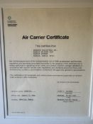 CFR Part 135 Air Carrier and Operator Certification