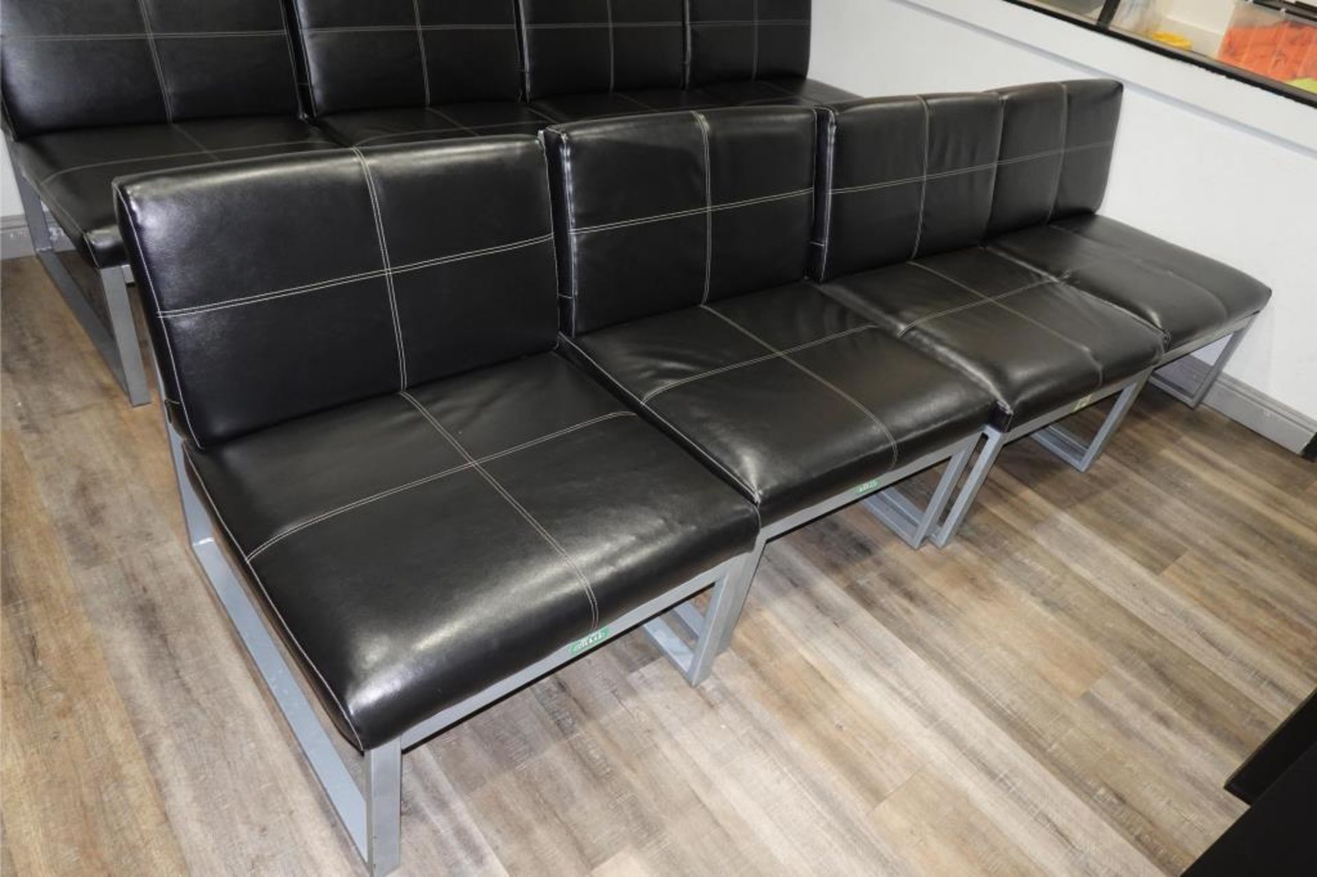 Leather Lounge Area Chairs - Image 3 of 7